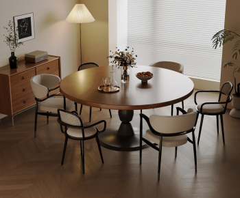 Modern Dining Table And Chairs-ID:116462952
