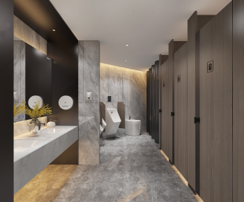 Modern Public Toilet-ID:858328107