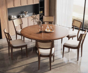 Modern Dining Table And Chairs-ID:616020923