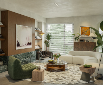 Modern A Living Room-ID:494749075