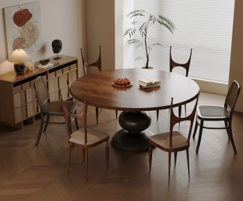 Modern Dining Table And Chairs-ID:299607995