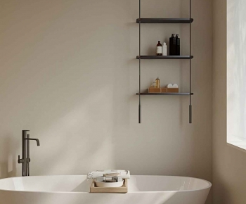 Wabi-sabi Style Bathtub-ID:117397073
