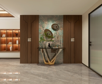 New Chinese Style Hallway-ID:255327946