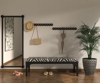 Modern Stool For Changing Shoes-ID:104370147