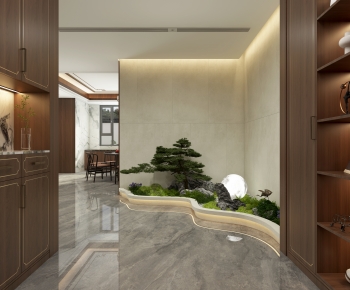 New Chinese Style Hallway-ID:927769902