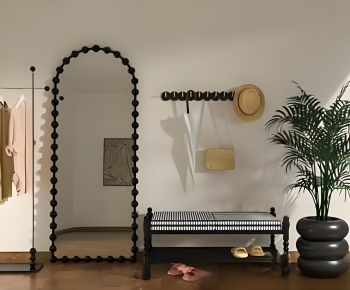 Modern Stool For Changing Shoes-ID:473186971