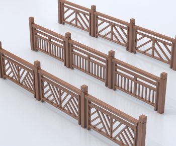 New Chinese Style Guardrail-ID:834619058