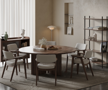Modern Dining Table And Chairs-ID:369362124