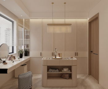 Modern Clothes Storage Area-ID:915133953