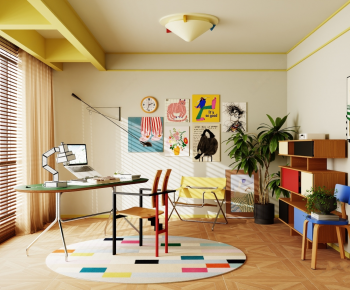 Modern Study Space-ID:476875076