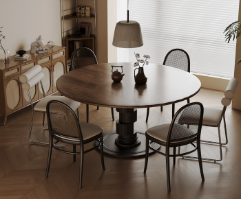 Modern Dining Table And Chairs-ID:945923095