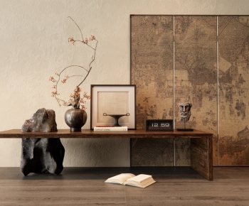 Wabi-sabi Style Console-ID:282463071