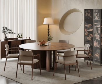 Modern Dining Table And Chairs-ID:713255881