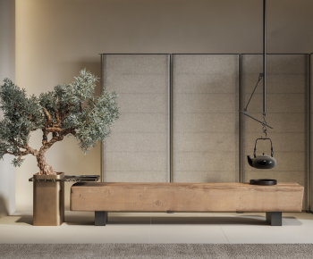 New Chinese Style Bench-ID:492677936