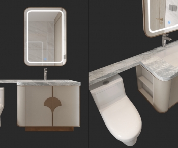 Modern Bathroom Cabinet-ID:830353021