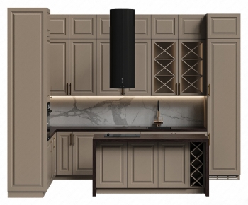 New Classical Style Kitchen Cabinet-ID:944319965
