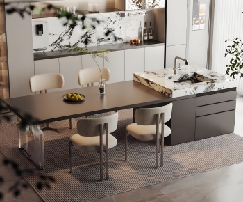 Modern Dining Table And Chairs-ID:228522067