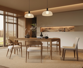 New Chinese Style A Living Room-ID:715933087