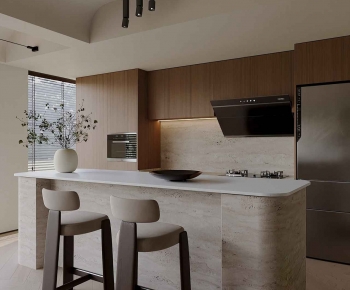 Wabi-sabi Style Dining Room-ID:395550012