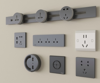 Modern Switch Socket Panel-ID:176431896