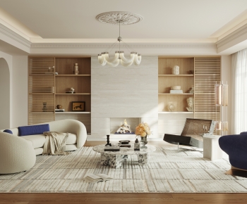 French Style A Living Room-ID:969105013