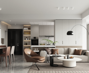 Modern A Living Room-ID:900728942