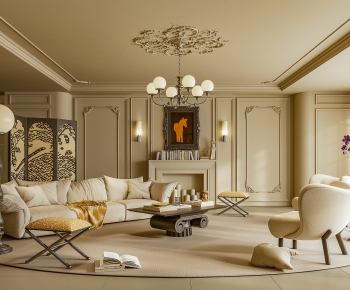 French Style Dining Room-ID:758155117