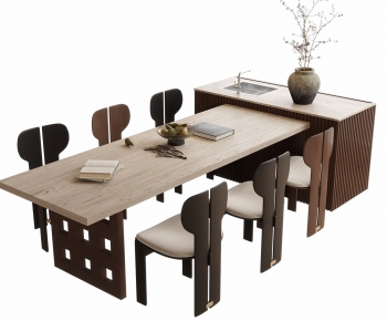 Modern Dining Table And Chairs-ID:119090198