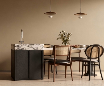 Modern Dining Table And Chairs-ID:402628906