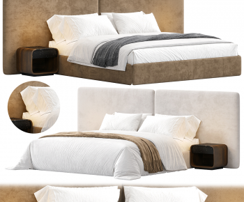 Modern Double Bed-ID:965509894