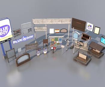 Modern Guide Board/bulletin Board-ID:612688066