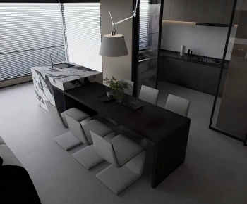 Modern Dining Table And Chairs-ID:342140274