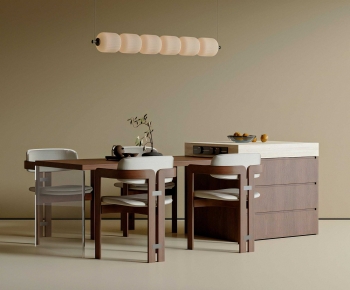 New Chinese Style Dining Table And Chairs-ID:267030955