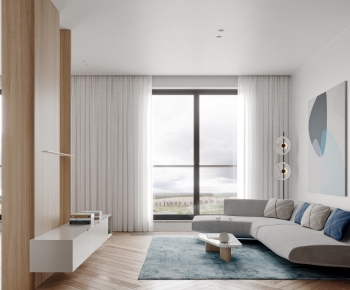 Modern A Living Room-ID:219784022