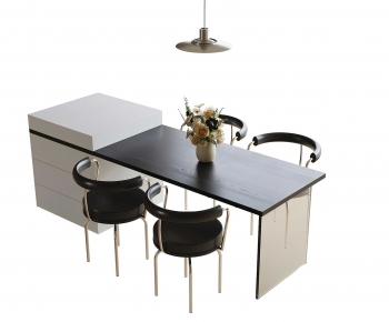 Modern Dining Table And Chairs-ID:832737924