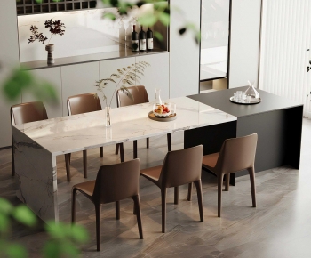 Modern Dining Table And Chairs-ID:752346049