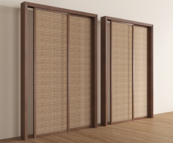 Wabi-sabi Style Sliding Door-ID:427073967