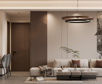 Modern A Living Room-ID:376843938