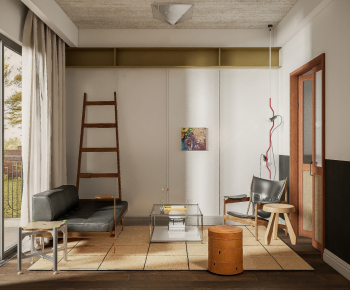 Modern A Living Room-ID:338578944