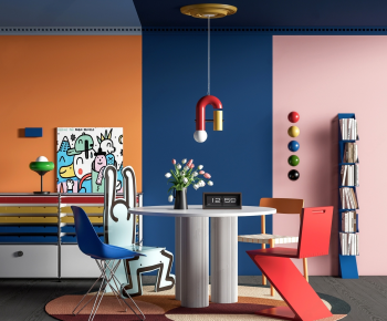 Modern Dining Room-ID:979638104