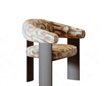 Wabi-sabi Style Single Sofa-ID:107810528