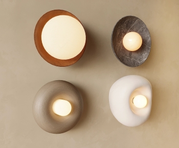 Wabi-sabi Style Wall Lamp-ID:572346935