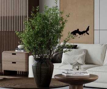 New Chinese Style Potted Green Plant-ID:110676053