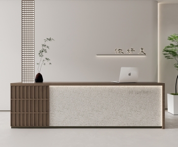 Modern Reception Desk-ID:899458896