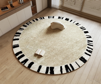 Modern Circular Carpet-ID:258733997