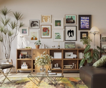 Modern A Living Room-ID:437948945