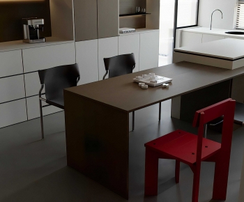 Modern Dining Table And Chairs-ID:563287973