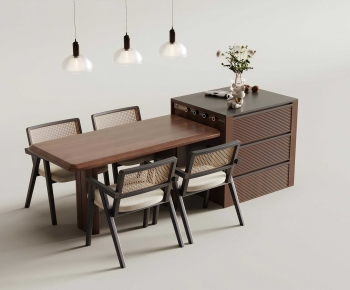 Modern Dining Table And Chairs-ID:562314991