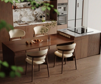 Modern Dining Table And Chairs-ID:480844021