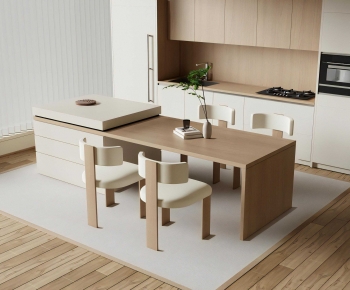 Modern Dining Table And Chairs-ID:294801957